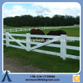 High quality 2 rails, 3 rails and 4 rails white vinyl horse fence, horse fence, 3 rails horse fence